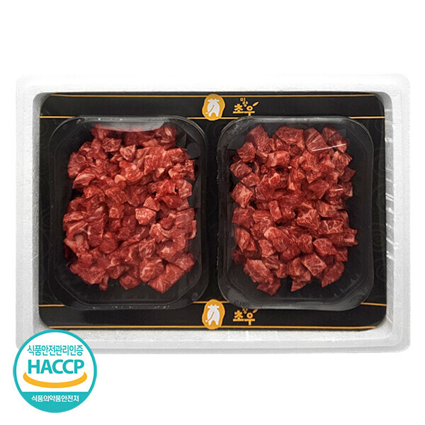 한우국거리 500g(250g×2개)