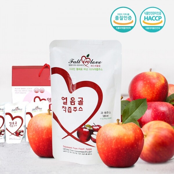밀양 얼음골 사과주스 120ml*40포