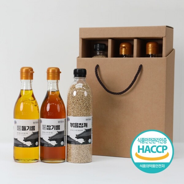 6.선물B_참기름2개+볶음참깨1개