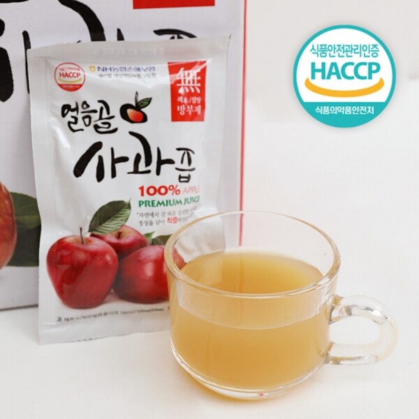 얼음골 사과즙 120ml 25포(1+1)